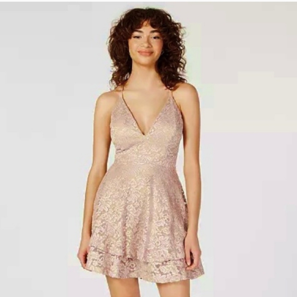 Creme emerald sundae dress
